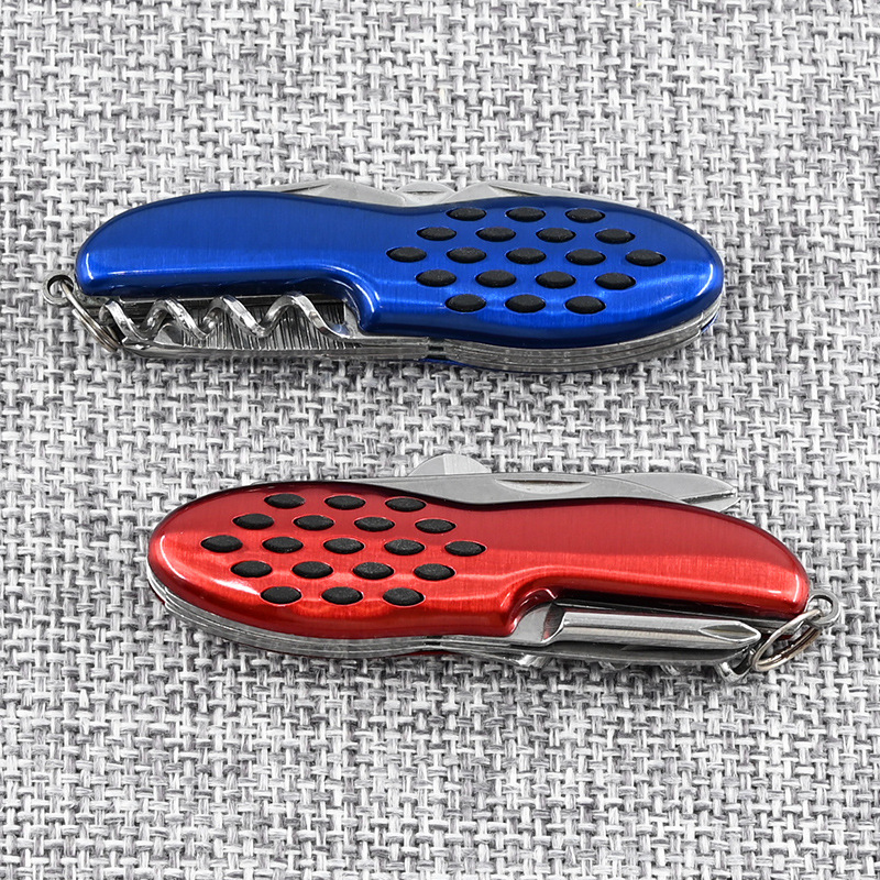 工厂批发多功能小刀军刀户外多用途小刀创意纪念用品小折刀折叠刀
