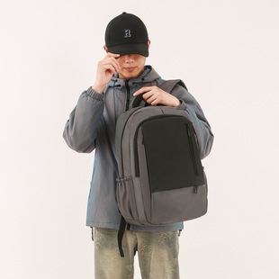 Cross-Border Men's Backpack, Fashionable Travel Women's Backpack, Trendy High-End Large-Capacity Commuting Lightweight Computer School Bag