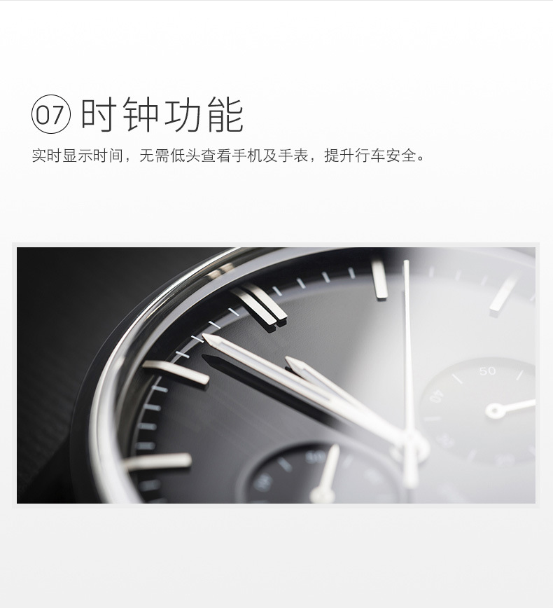 Car Hud Head-Up Display Obd Speed Tachometer Turbo Water Temperature Gauge Digital Head-Up Instrument Smart High-Definition Display