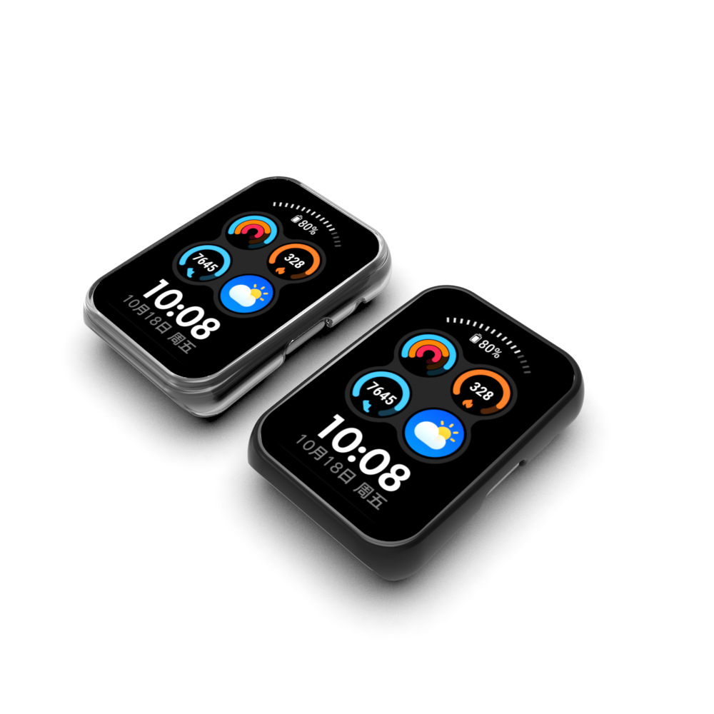Honor Band 6/7 Protective case is compatible with oppo watch free PC tempered glass integrated case undefined