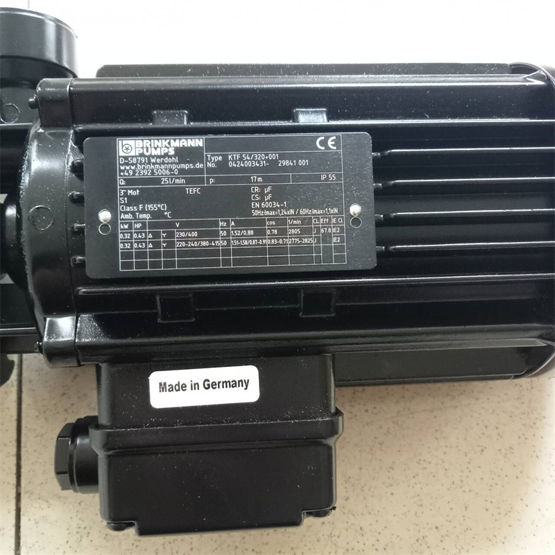 布曼BRINKMANN泵KTF54 320+001全新原装正品进口优势供应