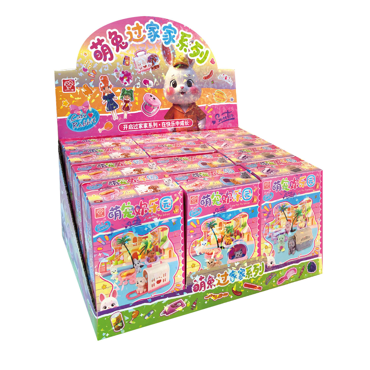 Niños DIY casa puzzle puzzle