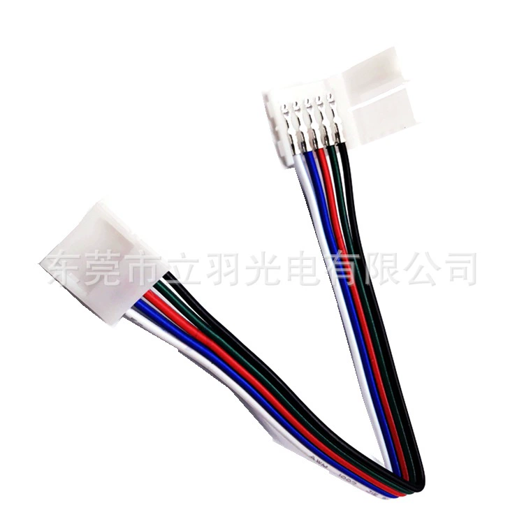 12мм5pin двойная головка без сварки кабель LED-ленты сварная проволока 5pinRGBW сварной соединительный провод