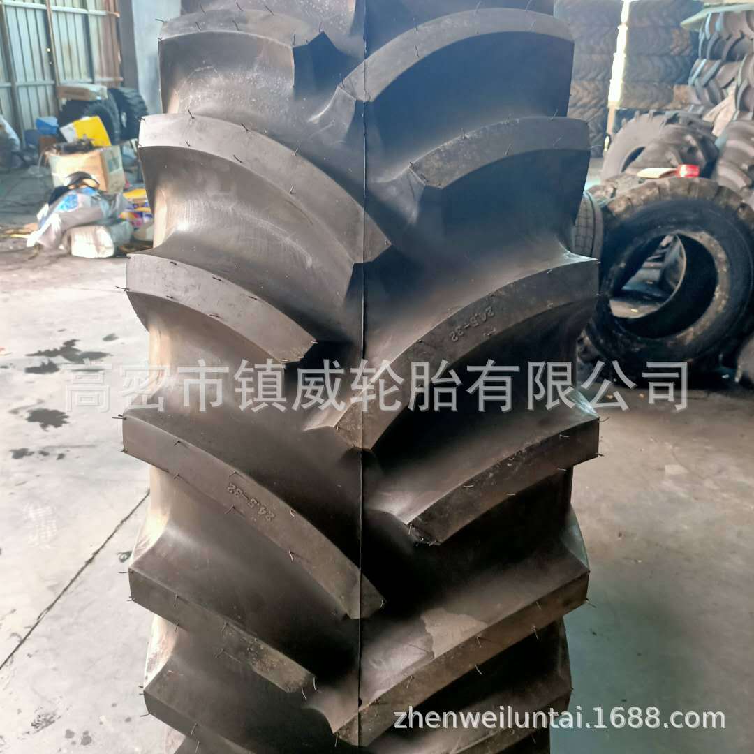 人字农业拖拉机轮胎 24.5-32 加密花纹