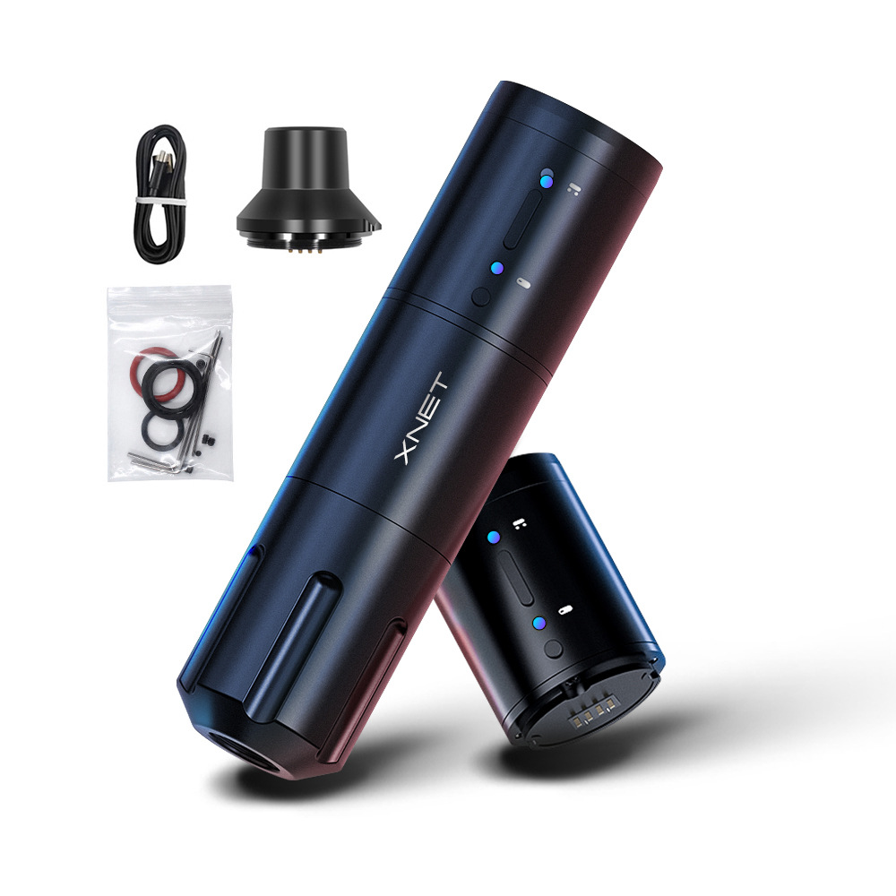 7078金雕双短夏力电池笔黑色