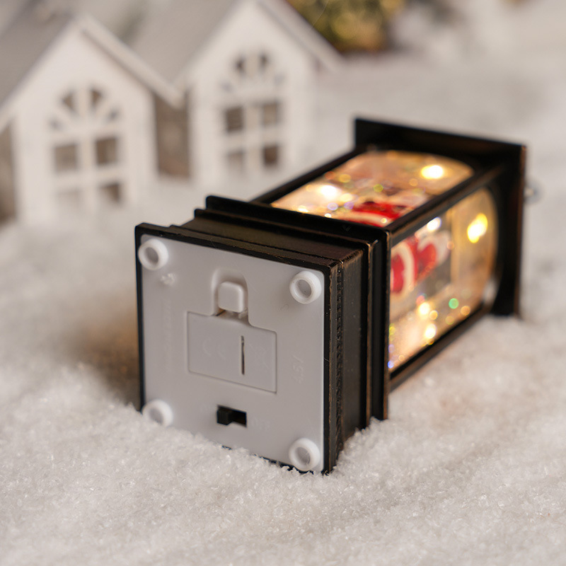 Regalos de Navidad para niños regalos de árbol de Navidad decoraciones de luces nocturnas ornamentaciones bolas de cristal 2025 nuevas niñas