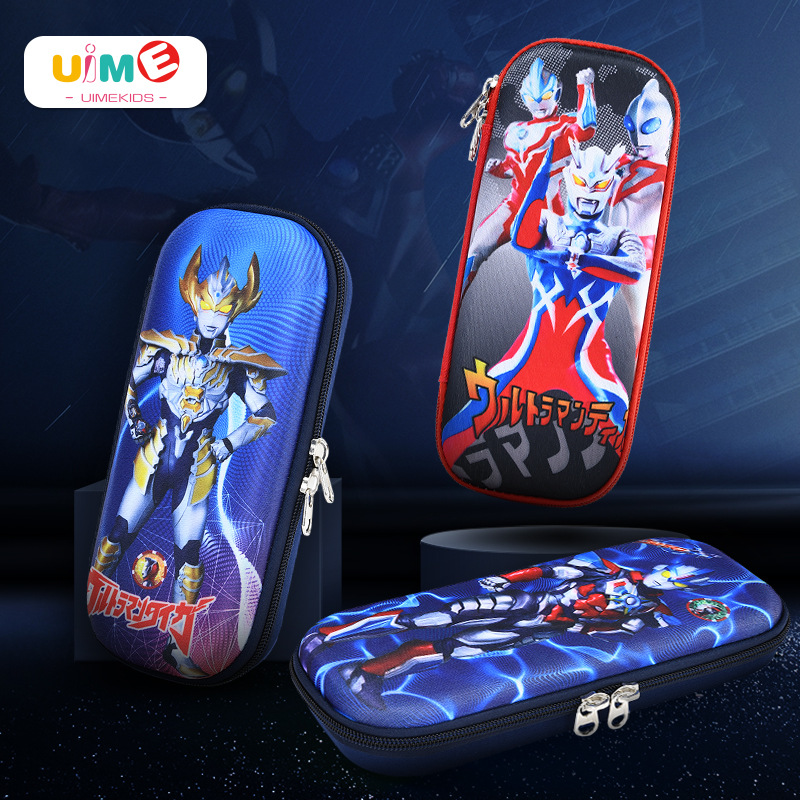 湘凰EVA卡通可爱笔袋小学生轻盈儿童女文具盒多功能批发定制笔盒