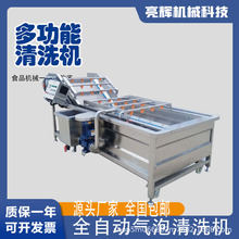 304不锈钢气泡清洗机毛豆土豆清洗机器海参生蚝鲍鱼清洗加工设备