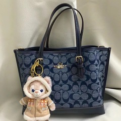 新款C家购物袋mollie 25托特包香布蕾茉莉手提单肩斜挎女士包包