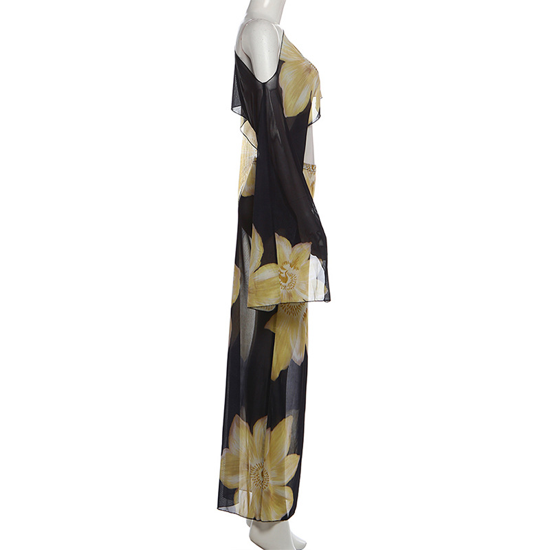 Damen Off-shoulder Oberteil Mit Rock Set Für Herbst Und Winter_voghion.com