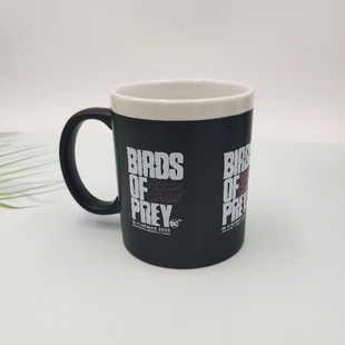 11OZ�۹P�մɱ���ײɫ�R�˱����s�ߜؿ��ȱ�ĥɰ��ɫ����ˮ������