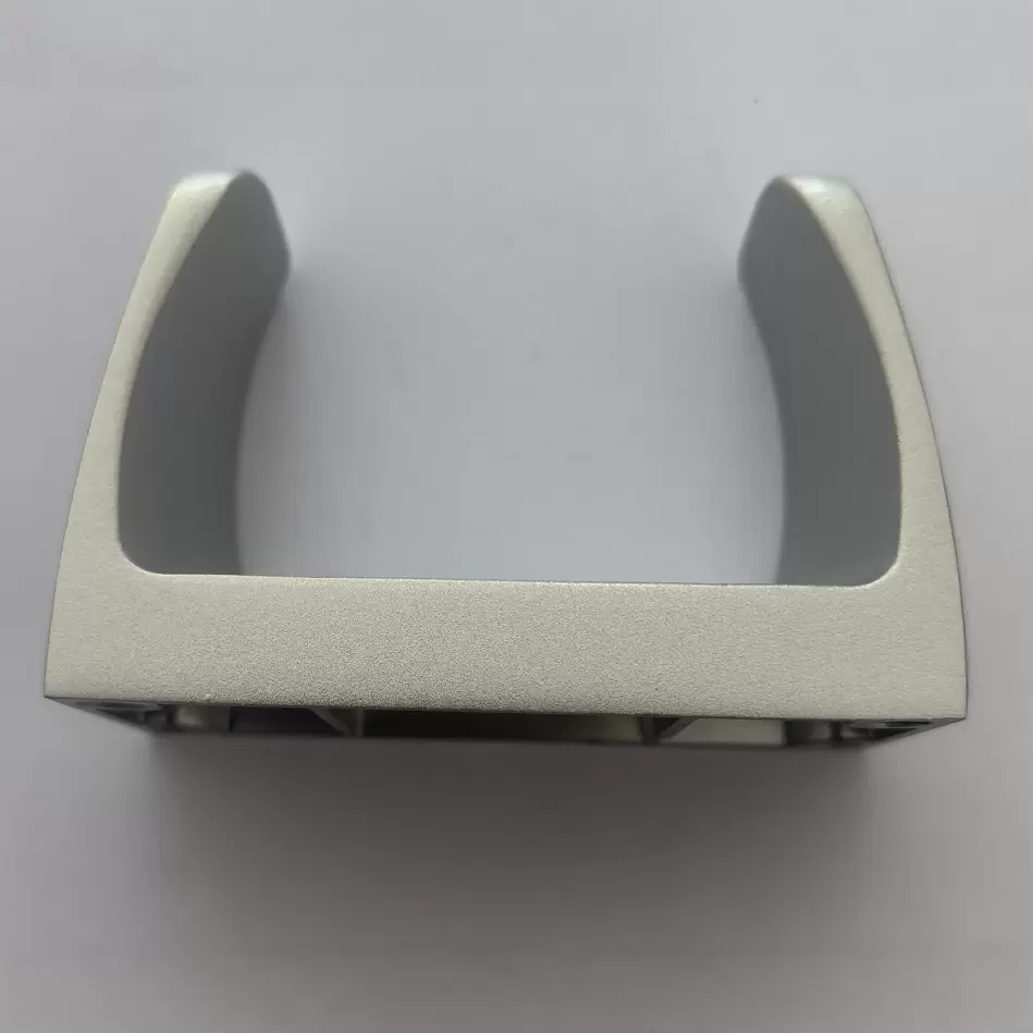 自助设备手柄锌合金压舌挂叉电话机配件哑光喷油