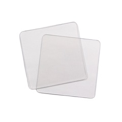 Adhesive sticker transparent invisible removable double-sided tape suction cup assisted shelf and hook placement tape