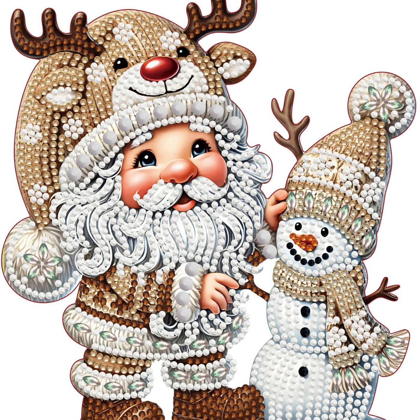 Diamante de bricolaje hecho a mano transfronterizo dibujo punto diamante 5D placa de yeso tridimensional adorno de juguete dinosaurio dibujos animados pintura infantil