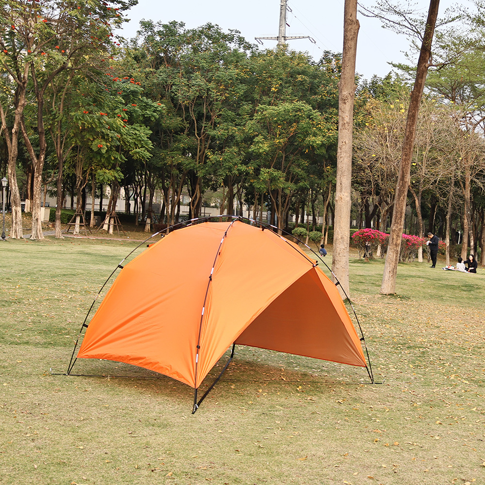 3-4 Person Outdoor Beach Tent, Portable, Bottomless, Windproof, Foldable, Large Space Tent, Sunshade