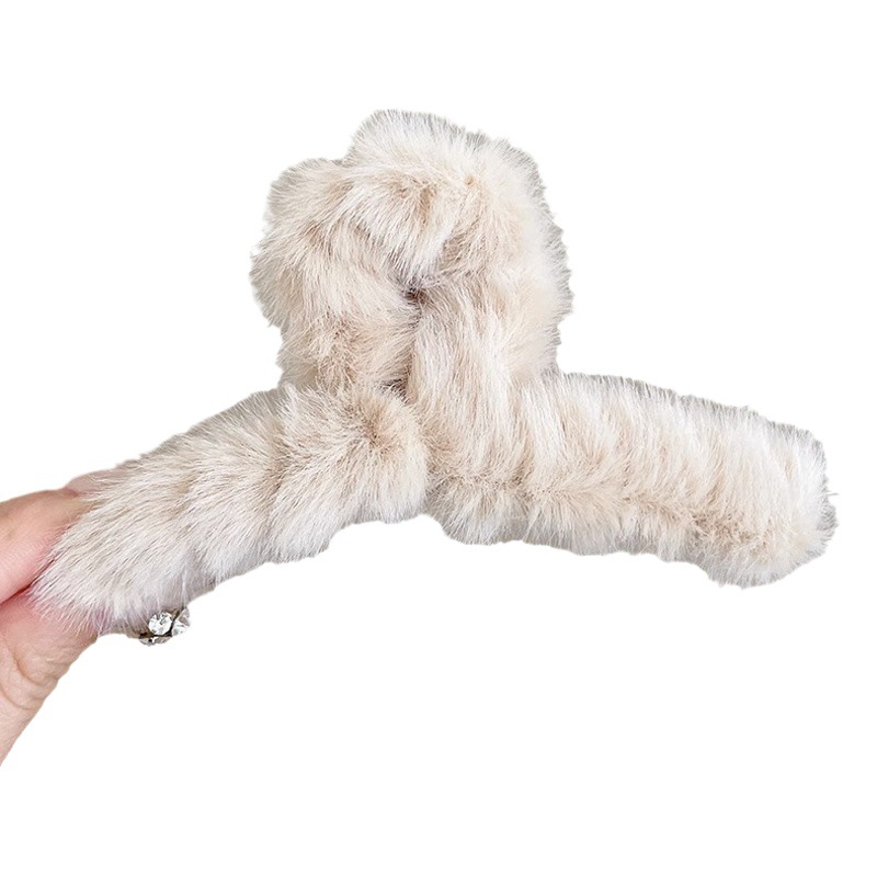 Clip de agarre Clip de tiburón grande para mujer Sensación de alto nivel en la parte posterior de la cabeza Horquilla para el cabello Clip de agarre para el cabello Tocado Horquilla 2025 Nuevo