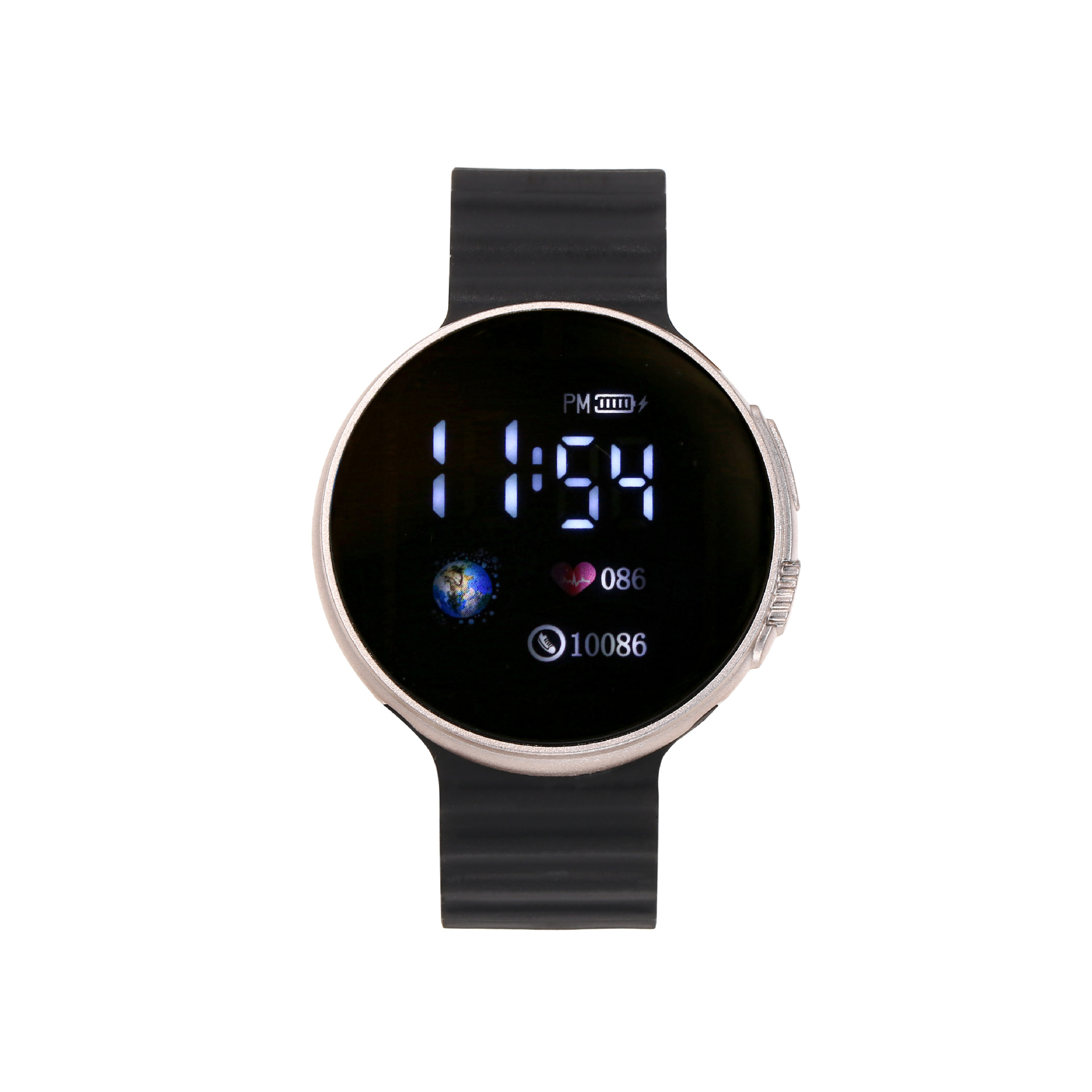 2024 nuevo reloj deportivo de color macarrón de la serie de la tierra de la serie de la tierra de la moda simple venta directa de fábrica al por mayor