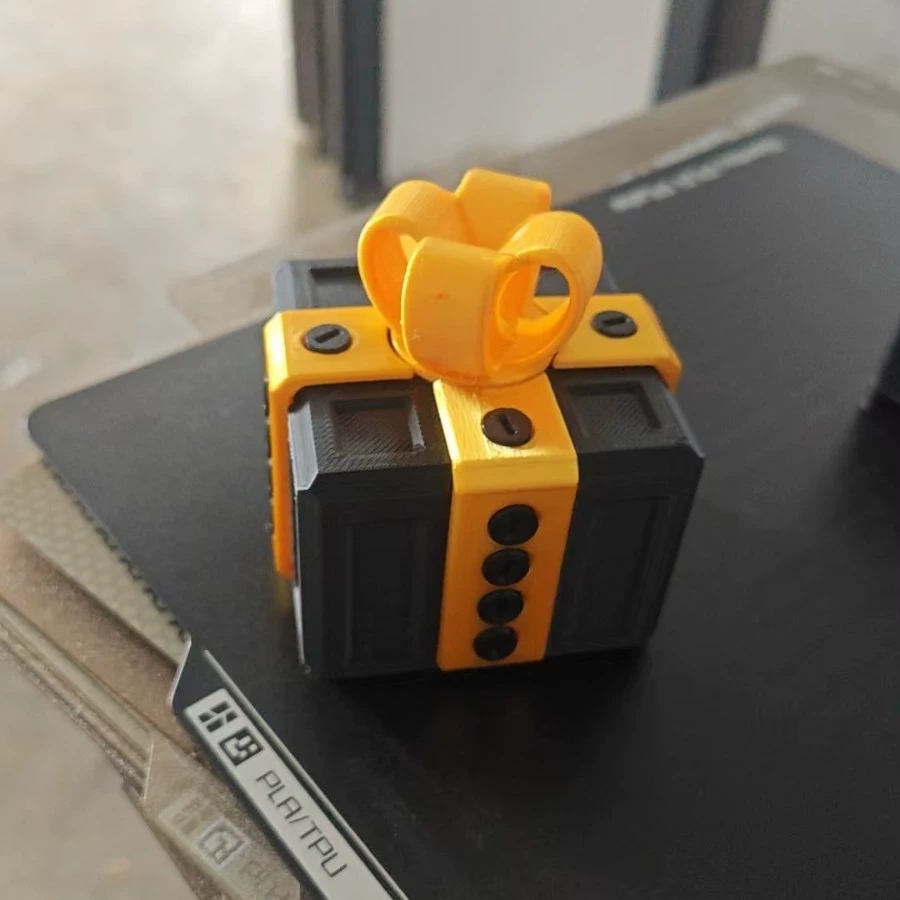 Раздражающая подарочная коробка 3D-печать, коробка-розыгрыш с забавными украшениями
