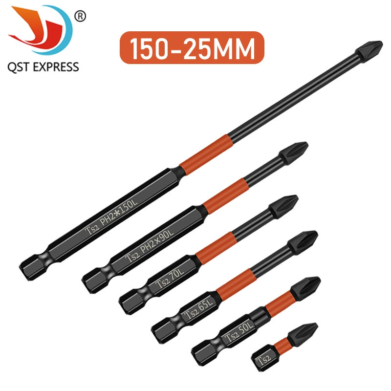 Ударопрочная электрическая отвертка с крестообразной головкой, сильная Магнитная ручная электрическая дрель промышленного класса, высокая твердость дозирующей головки, Воздушная отвертка