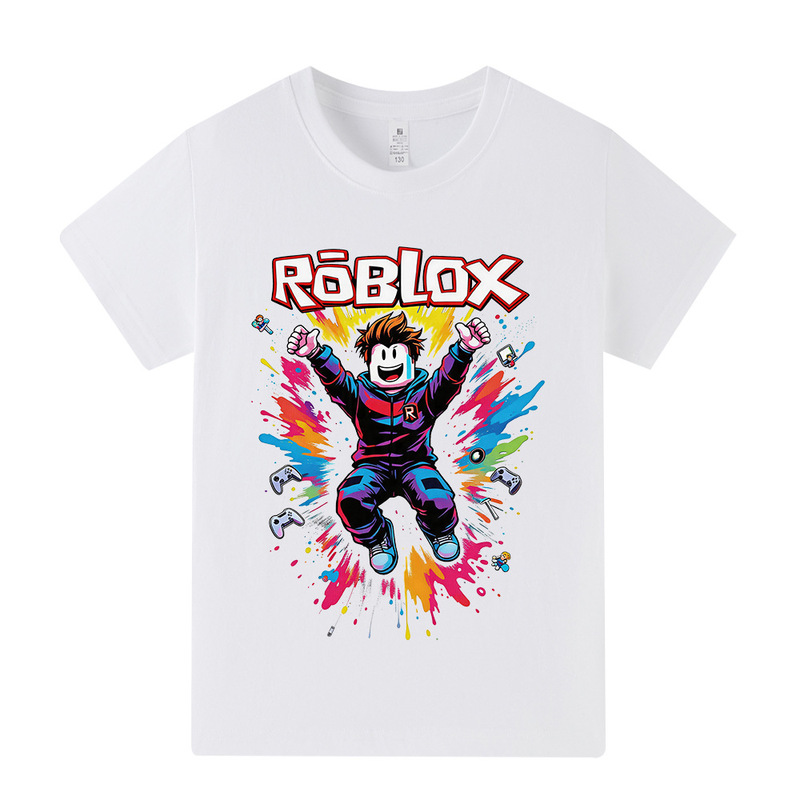 Roblox Printed Children's Short-Sleeve T-Shirt A1453 Roblox Printed Children's Short-Sleeve T-Shirt A1453