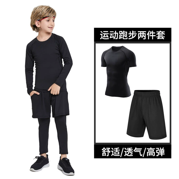 Black set, with short sleeve