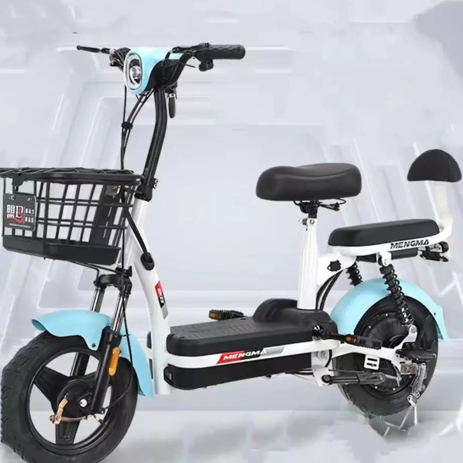 跨境外贸出口小型电动自行车成人学生通勤代步车电动脚踏车两轮