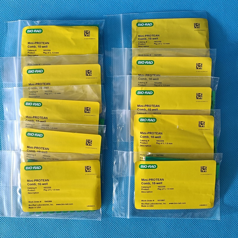 伯乐Bio-Rad1653359 Mini-PROTEAN?电泳梳子10孔1.0 mm44μl医用