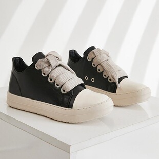 D 10633 Thick Sole Lace-Up Sneakers ��װ�Ь