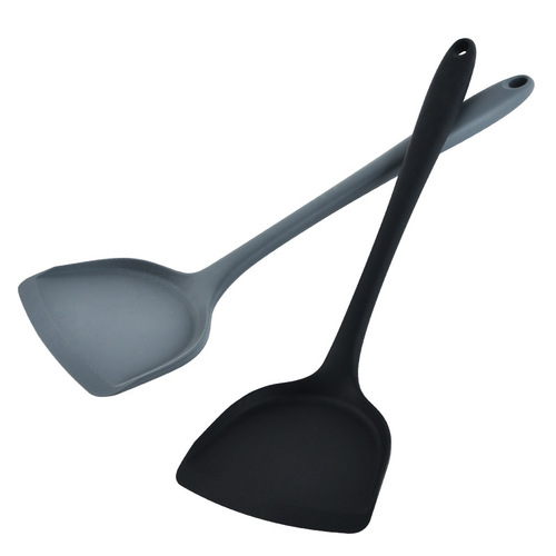 Extended high temperature resistant all-inclusive silicone spatula kitchen utensils household kitchen utensils cooking spatula silicone spatula wholesale