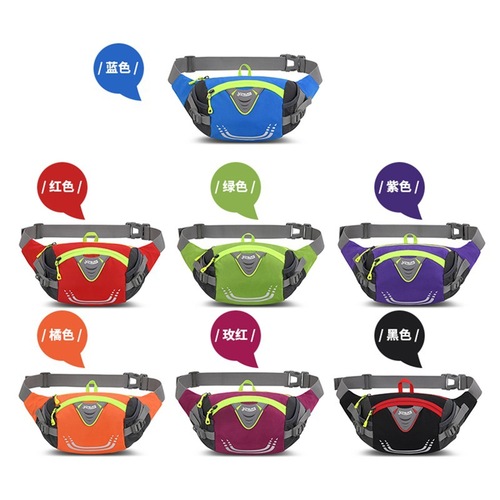 Cross-border new product outdoor sports mobile phone waist bag casual running waist bag fashionable chest bag multi-functional cycling and mountaineering bag