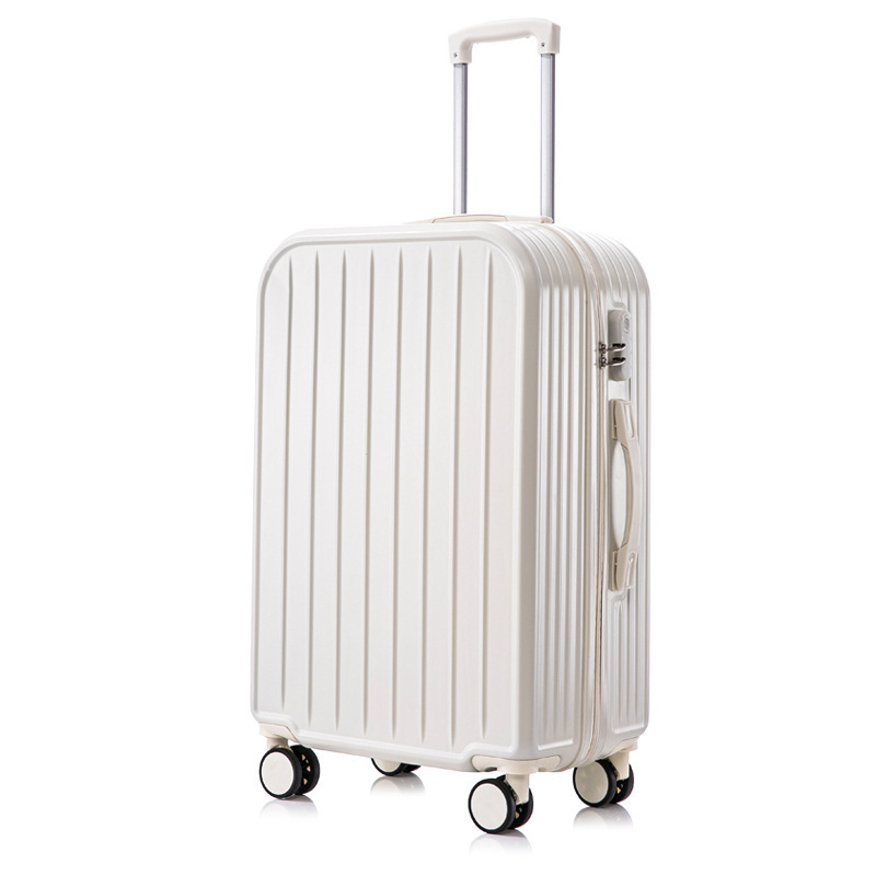 Maleta con ruedas de 20 pulgadas para mujer, caja ligera con contraseña y ruedas universales, duradera para estudiantes, disponible en 24/26/28 pulgadas para viajes.
