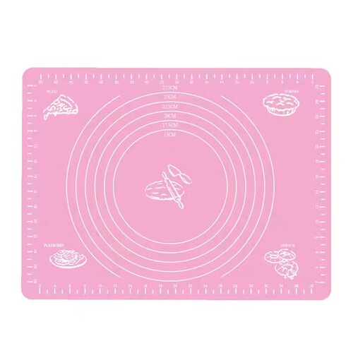 Silicone kneading mat with thickened base for household bread making, suitable for making buns, dumplings, rolling pins, dough, flour, panel, wholesale