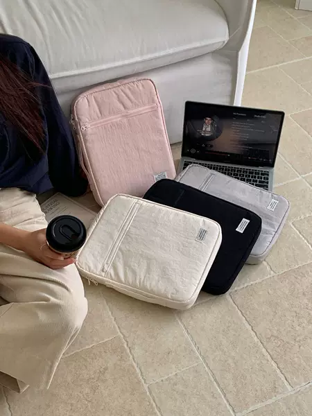 Korean New Laptop Bag Suitable for iPad Inner Bag Thickeneded Plush Protective Cover Cross-Border Hot Style