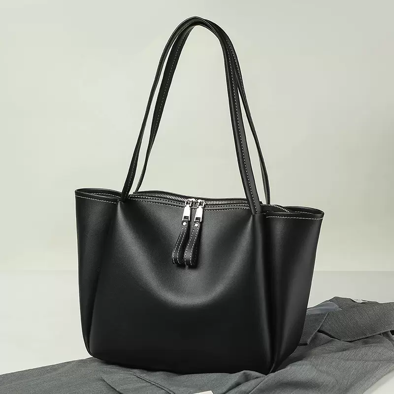 托特包女2025新款外贸女包手提包大容量跨境软皮单肩大包包女bags