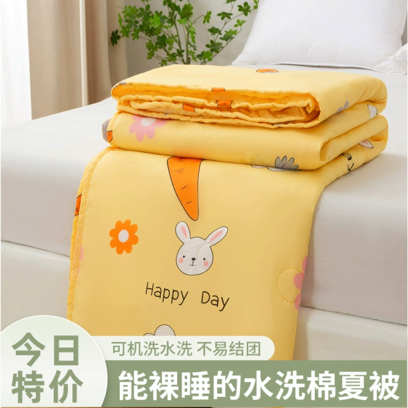 Новое летнее прохладное одеяло с кондиционером, летнее тонкое одеяло, не летнее одеяло, одиночное студенческое одеяло, новое, можно стирать в машине, чистый хлопок