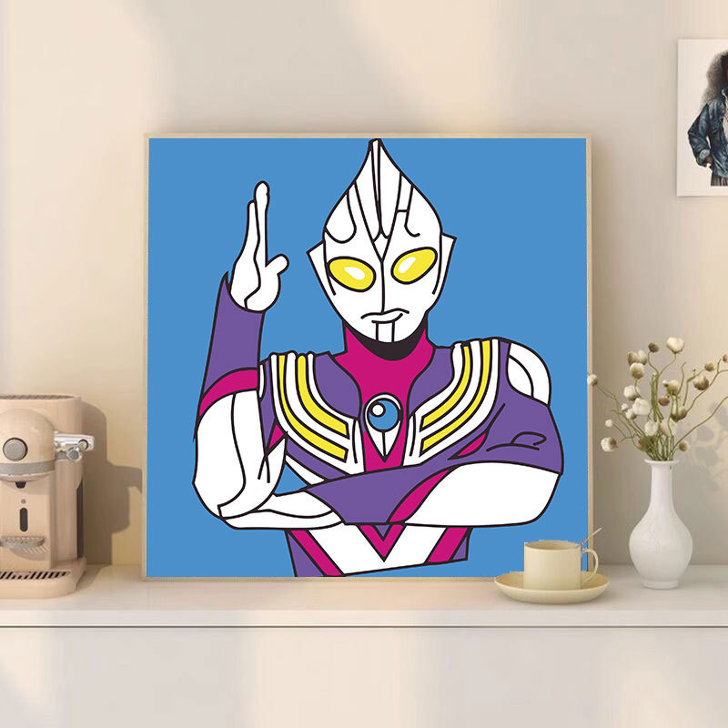 ズートピア diy デジタル油絵手描き着色ジュディニック周辺アクリル油絵メーカー卸売|undefined