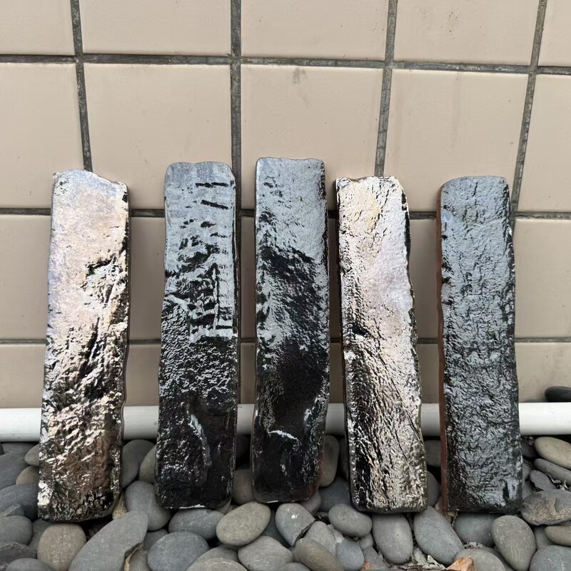 South City North Love Metal Glaze Curved Surface Retro Designer Xiaozhong Restaurant Restaurant Bar Coffee Milk Tea Background Wall Tiles