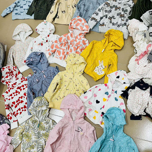 2024 second batch of Car * ters Carter children's clothing baby terry zipper coat baby jackets