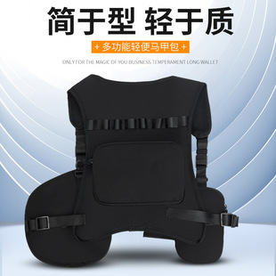 Cross-Border Vest Bag Men's Backpack Outdoor Trendy Cycling Hiking Mountaineering Chest Bag Commuter Backpack Women's Workwear