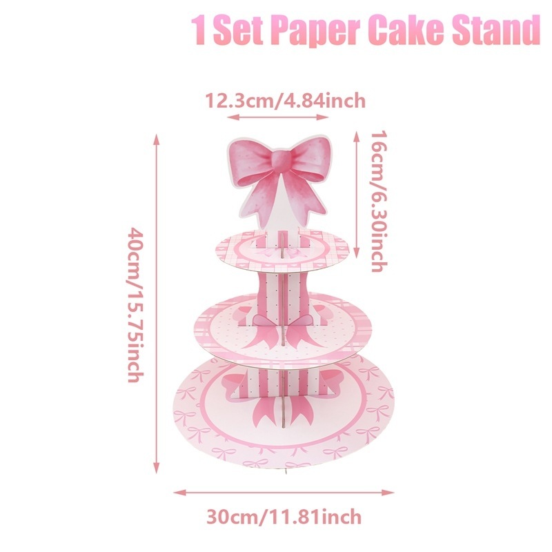 クロスボーダーケーキスタンド誕生日パーティーの装飾ケーキテーブル使い捨て紙デザートテーブルケーキホルダー外国貿易ホット販売|undefined