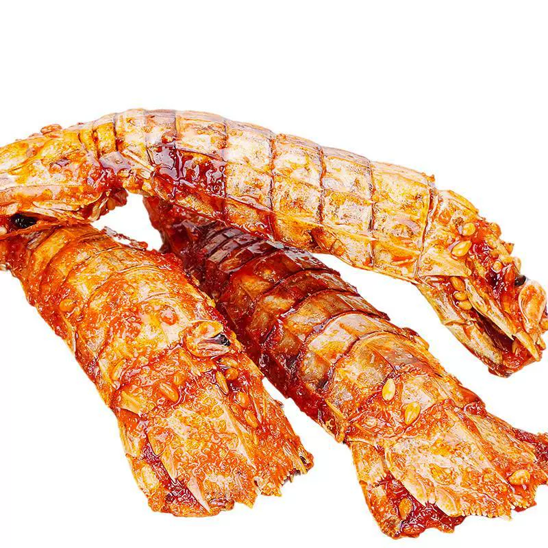 Сушёная острая креветка Пипи (Spicy Pipi), готовая хрустящая морская закуска, 250–500 г