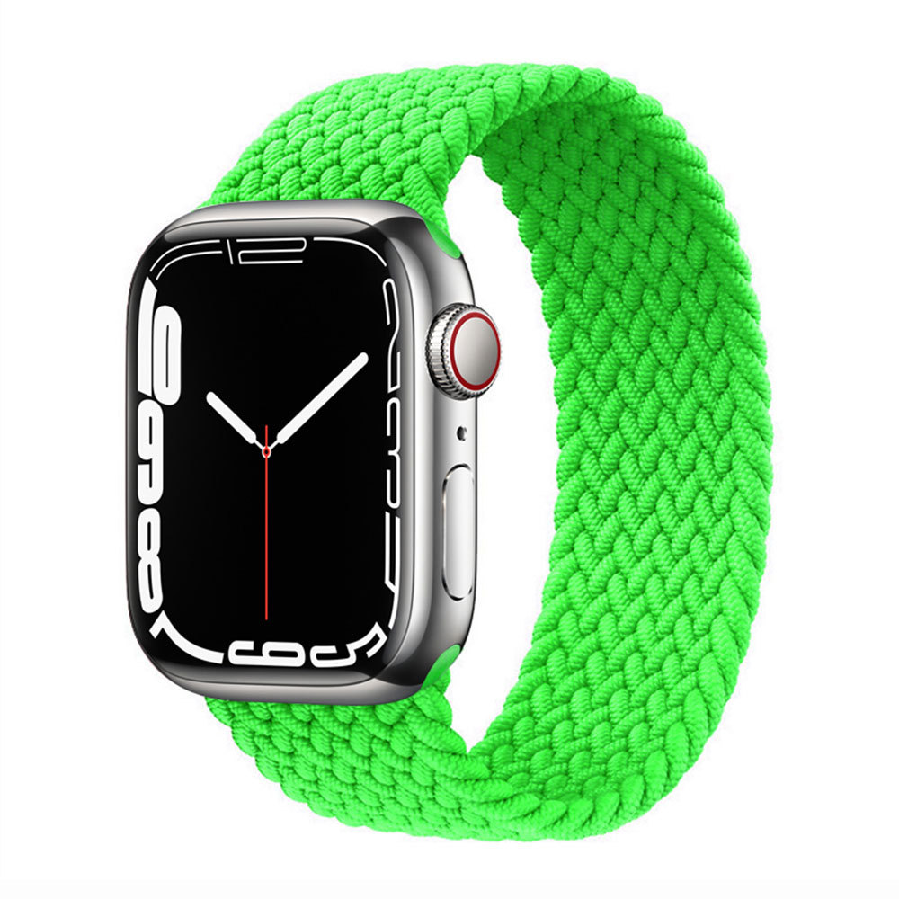 Apple Watch Dây đeo dệt đàn hồi một vòng Dây đeo cổ tay tích hợp đàn hồi Apple Watch8765432SE