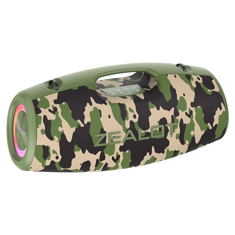 Fanático nuevo S78 altavoz Bluetooth 100W al aire libre portátil subwoofer coche baile cuadrado altavoz Bluetooth