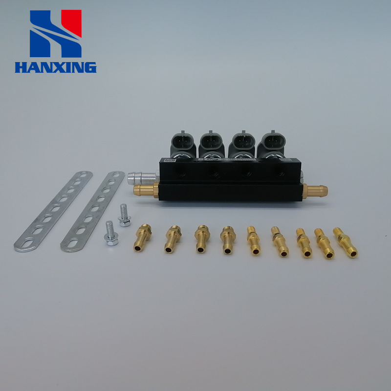 Lpg/Cng Car Oil to Gas Conversion Gray 2 Ohm Spray Rail Gas Car Accessories
