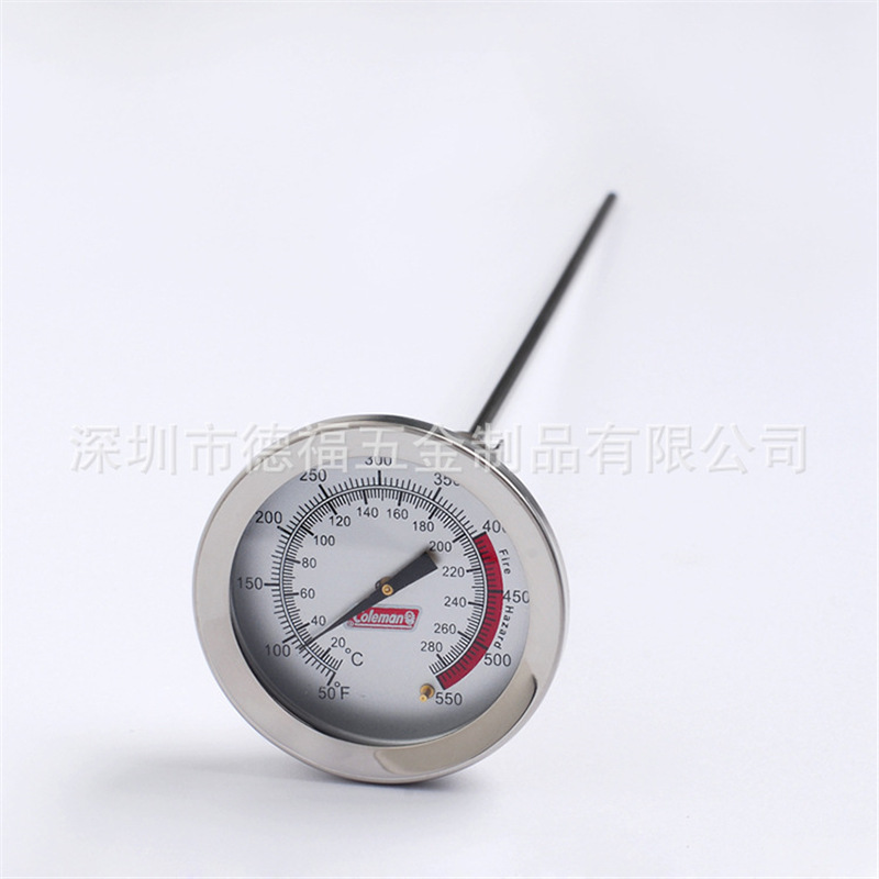 现货供应油炸锅不锈钢指针温度计烘焙火鸡温度表 高品质厂家直销