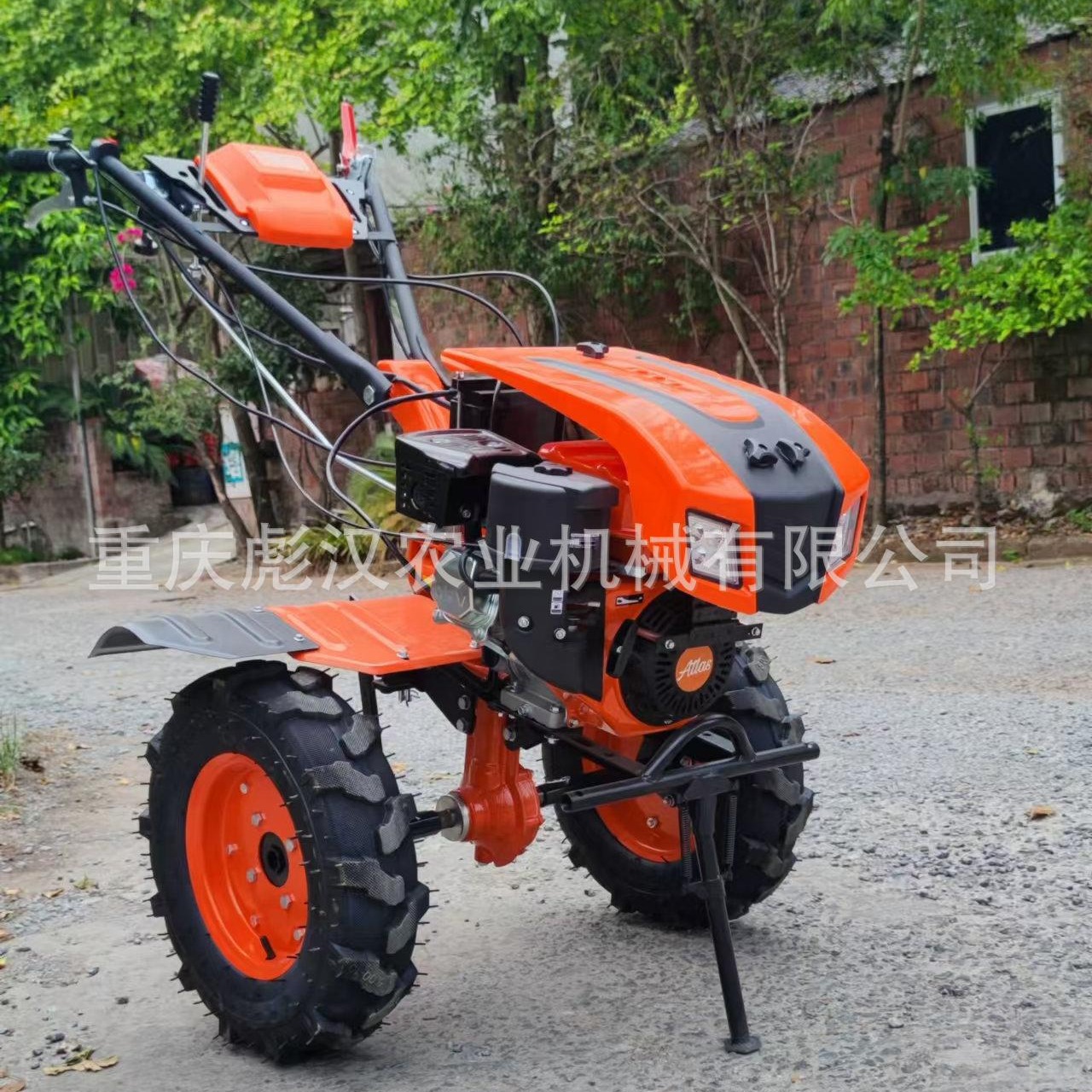 Exportaciones especiales | Micro cultivador de gasolina de 7,5 caballos de fuerza con pantalla de lámpara | Micro cultivador de gasolina de motor de gasolina 170