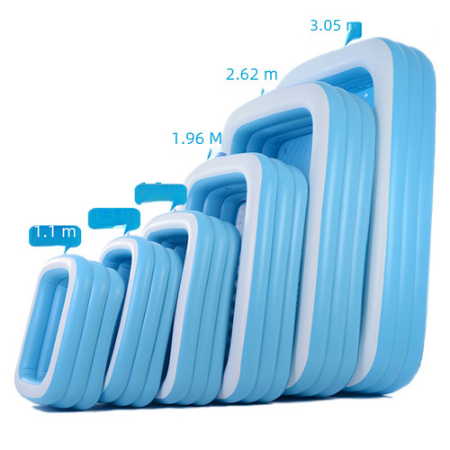 Thickened Swimming Pool Adult Home Folding Bathtub Inflatable Hot Tub Couple Large Size Children's Bath Tub Play Pool