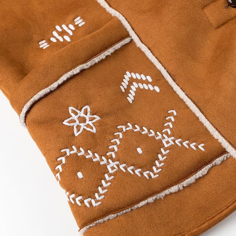 Damenjacke Mit Lammfelloptik Für Den Herbst Und Den Winter_voghion.com