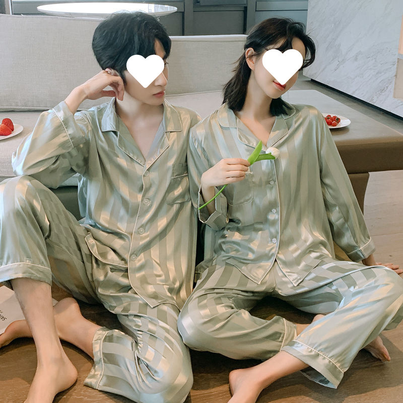와이드 그레이 그린 스타일 - 긴 소매와 바지