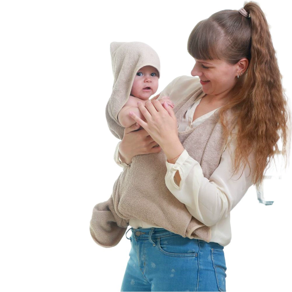 Оптовая Продажа с фабрики длинноволокнистый хлопок носимое детское банное полотенце Реактивная Печать и окрашивание абсорбент носимое детское банное полотенце можно использовать для волос